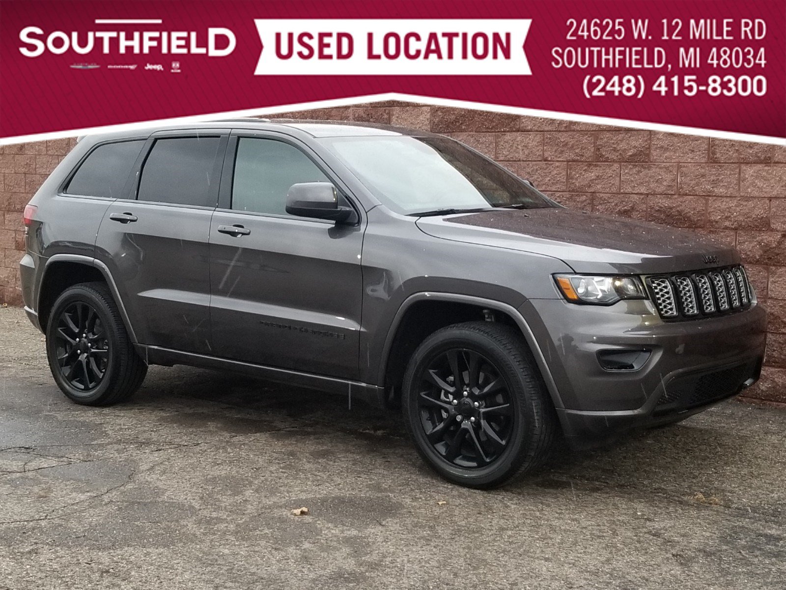 Certified Pre Owned 2018 Jeep Grand Cherokee Altitude With Navigation 4wd