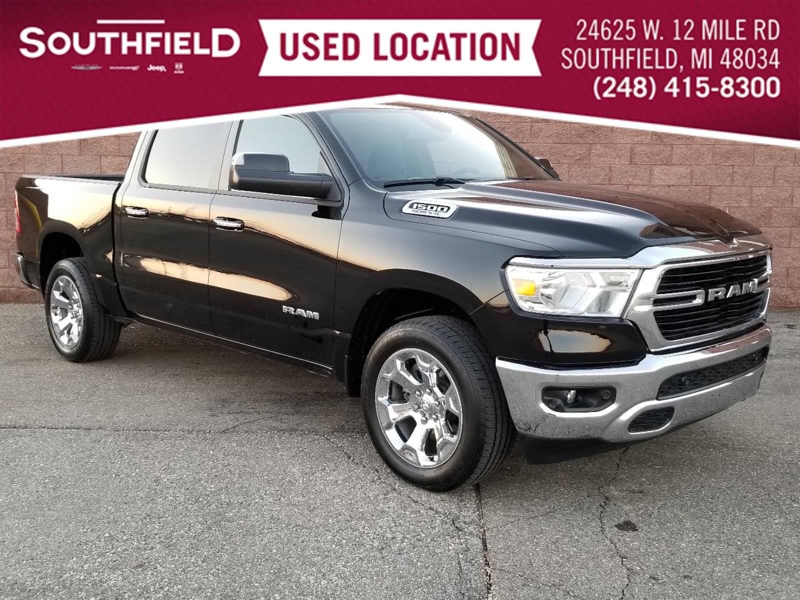 Certified Pre Owned 2019 Ram 1500 Big Horn Lone Star With Navigation 4wd